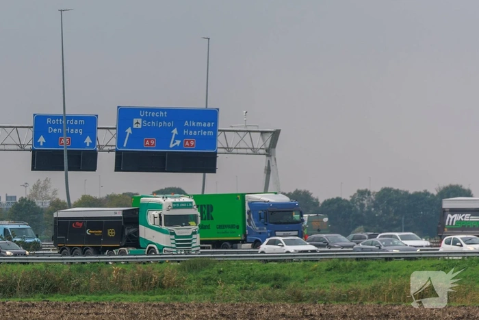 ongeval rijksweg a5 r 10,0 lijnden