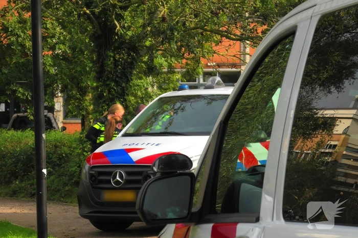 Aanhouding na korte achtervolging te voet