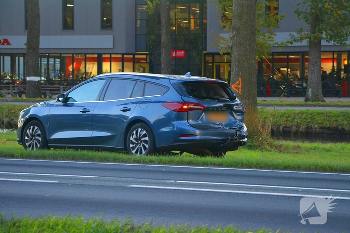 Botsing tussen twee voertuigen veroorzaakt ongeval