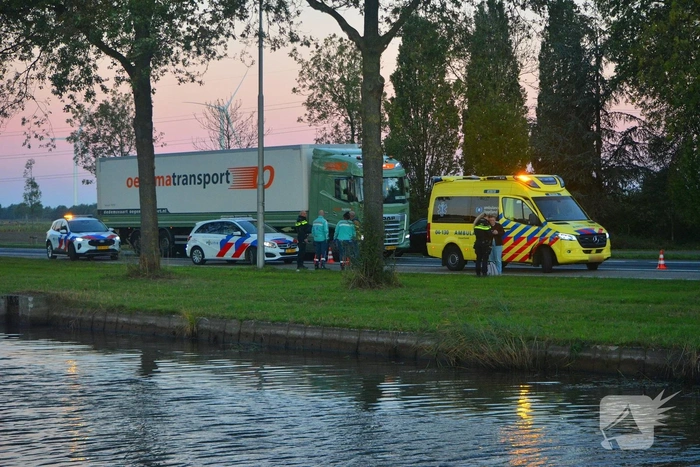 Botsing tussen twee voertuigen veroorzaakt ongeval