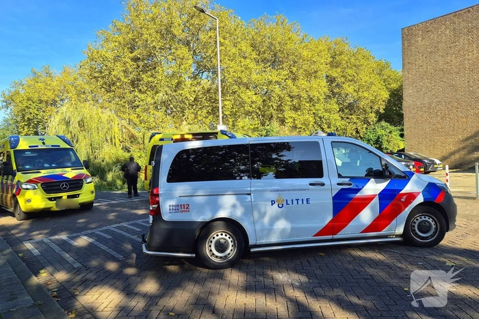 Fietser geraakt door vallende boom