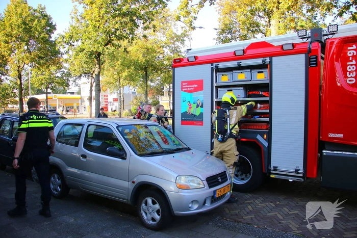 Explosie in achtertuin na vergeten sigaret