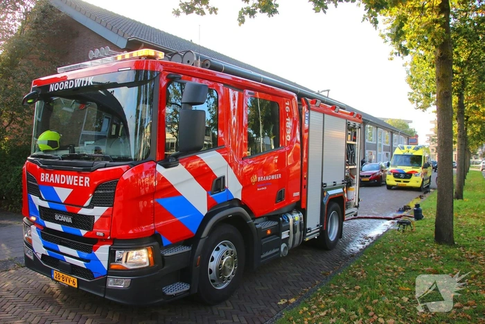 Explosie in achtertuin na vergeten sigaret