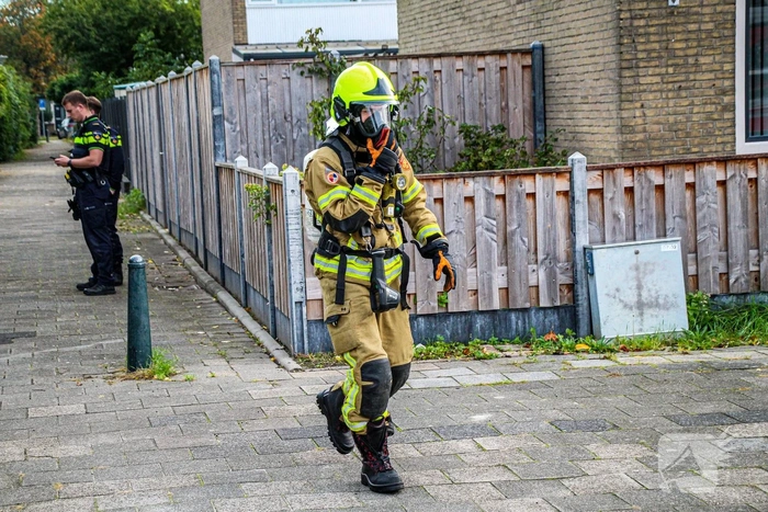 Woningbrand snel geblust