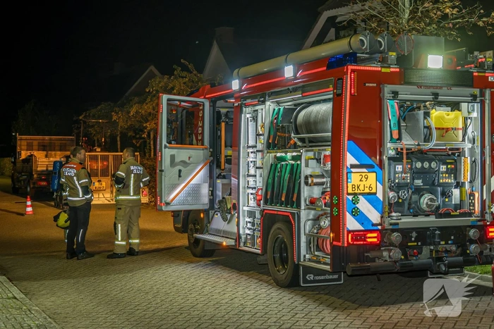 Brandweer reageert snel op gaslekkage