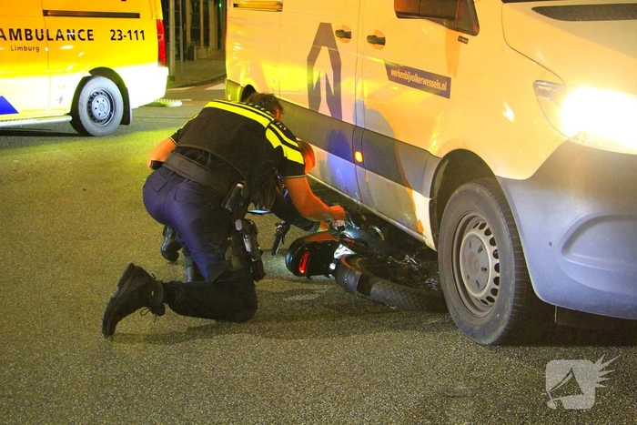 Man op fatbike ernstig gewond bij aanrijding met bestelbus