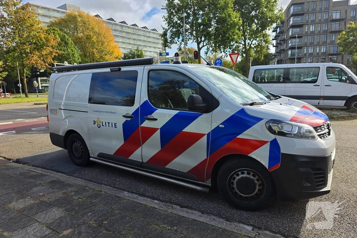 Brandweer en droneteam assisteert DSI bij aanhouding