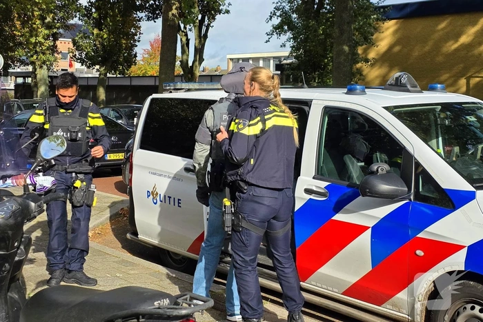 Brandweer en droneteam assisteert DSI bij aanhouding