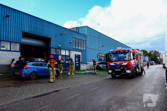 Industriebrand beperkt gebleven