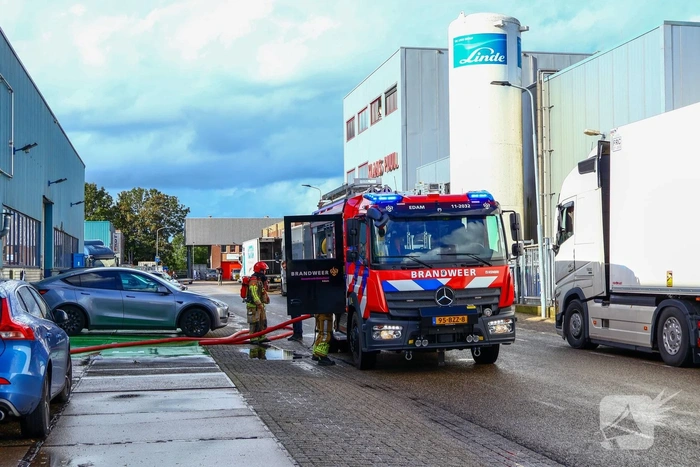 Industriebrand beperkt gebleven