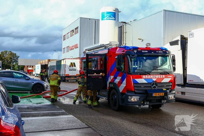 Industriebrand beperkt gebleven