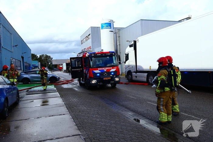 Industriebrand beperkt gebleven