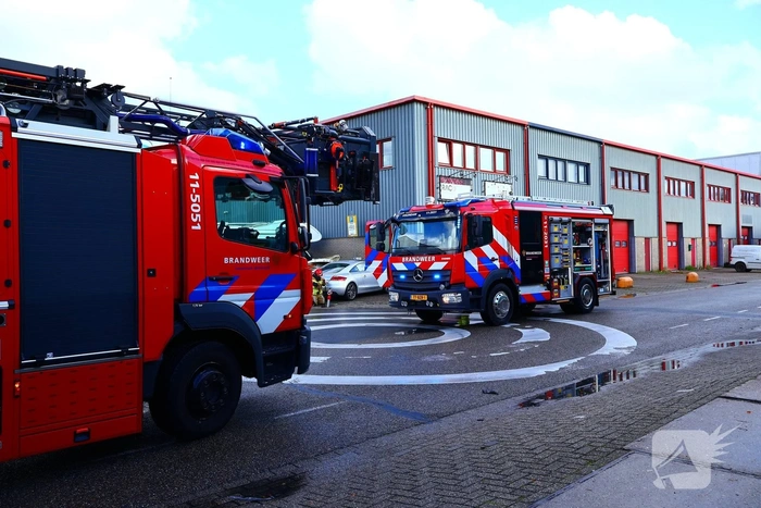Industriebrand beperkt gebleven