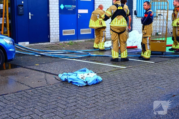 Industriebrand beperkt gebleven