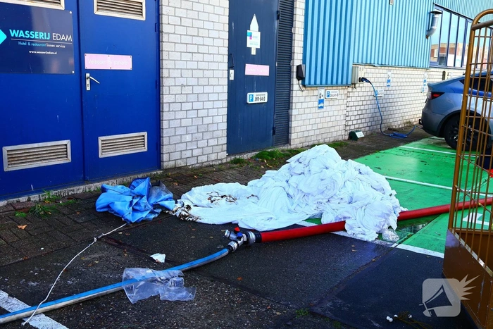 Industriebrand beperkt gebleven