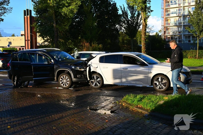 Forse schade bij kop-staartbotsing