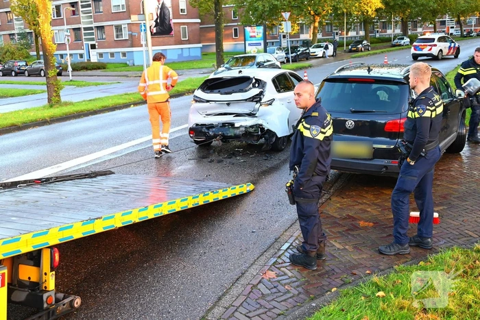 Forse schade bij kop-staartbotsing