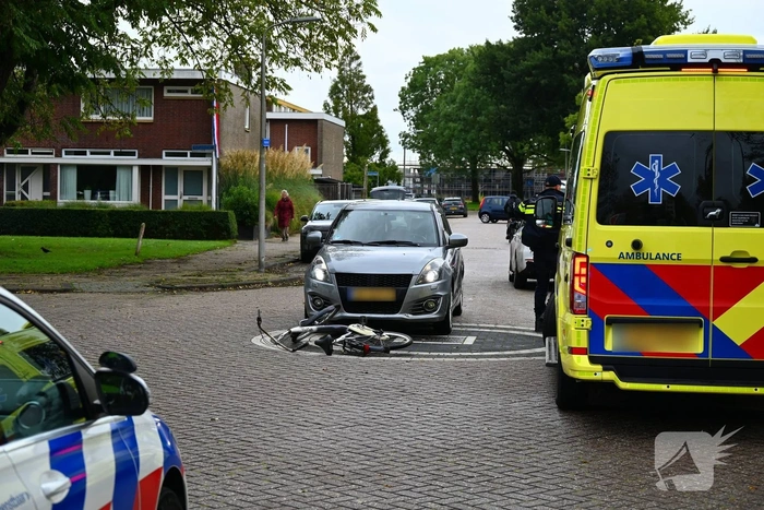 Ongeval tussen fietser en auto