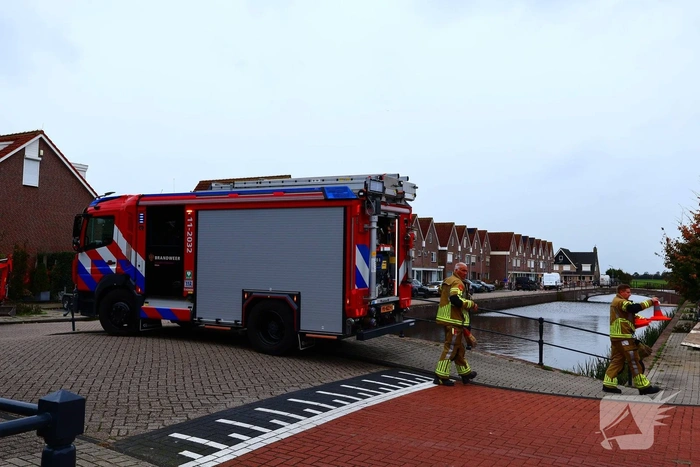 Brandweer controleert incident met gevaarlijke stoffen