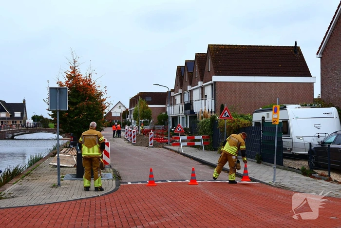 Brandweer controleert incident met gevaarlijke stoffen