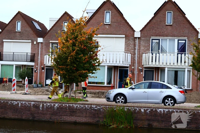 Brandweer controleert incident met gevaarlijke stoffen