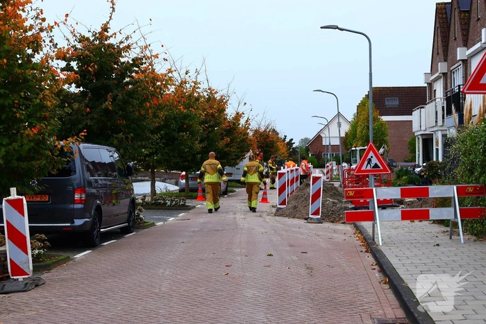Brandweer controleert incident met gevaarlijke stoffen