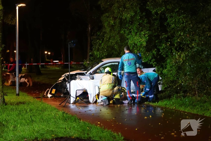 Frontale aanrijding veroorzaakt gewonden