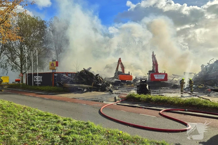 brand sydneystraat rotterdam