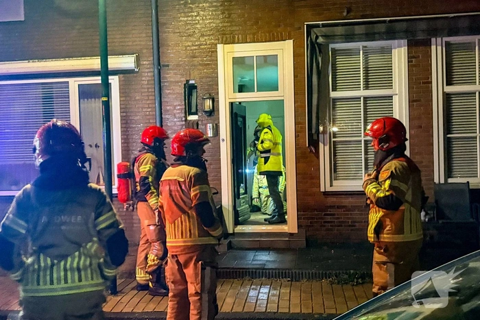 Woningbrand leidt tot ontruiming