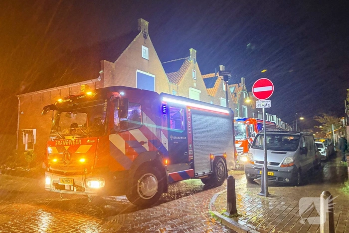 Woningbrand leidt tot ontruiming