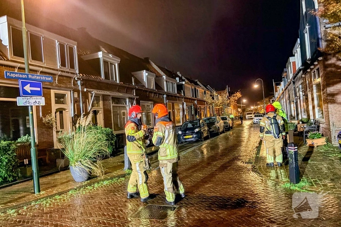 Woningbrand leidt tot ontruiming