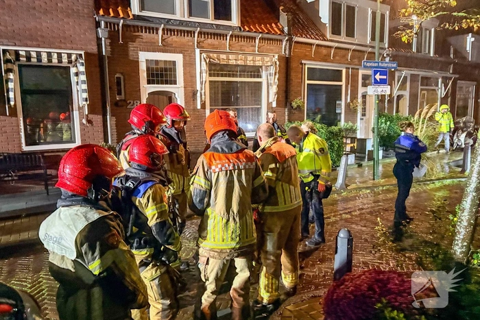Woningbrand leidt tot ontruiming