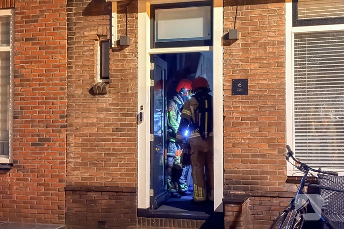 Woningbrand leidt tot ontruiming