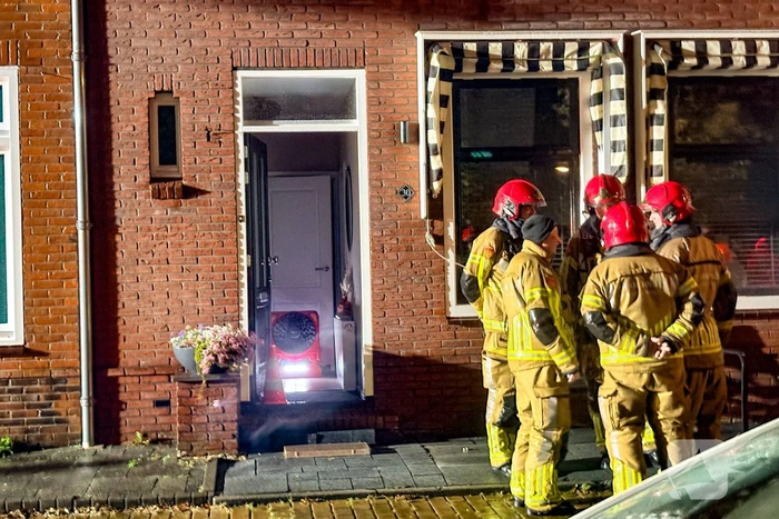 Woningbrand leidt tot ontruiming