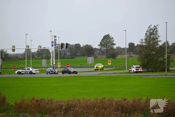 Ongeval met gewonde bij verkeerslicht
