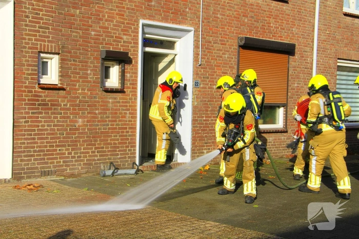 Woningbrand door vergeten pannetje op het vuur