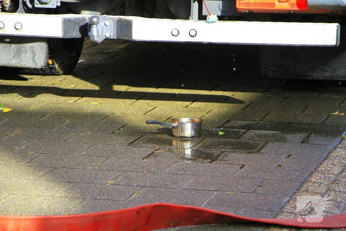 Woningbrand door vergeten pannetje op het vuur