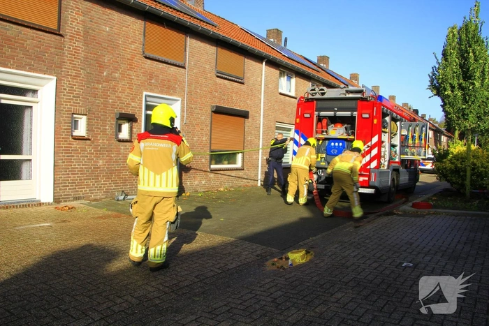 Woningbrand door vergeten pannetje op het vuur