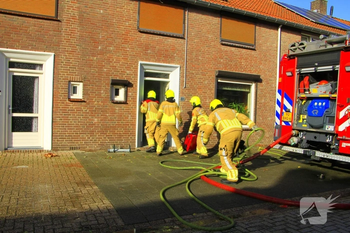 Woningbrand door vergeten pannetje op het vuur