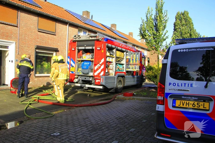 Woningbrand door vergeten pannetje op het vuur