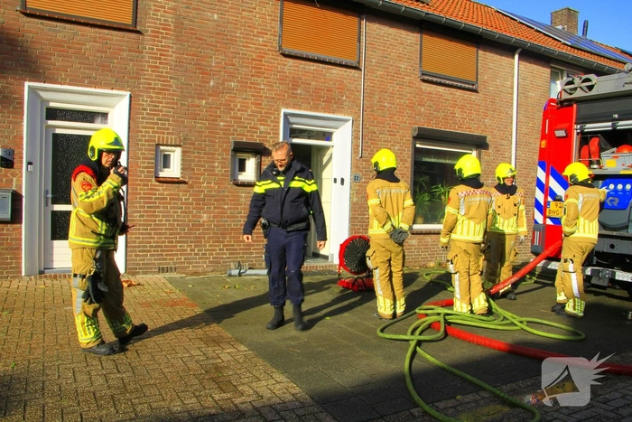 Woningbrand door vergeten pannetje op het vuur