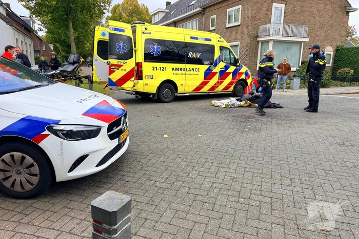 Fietser gewond na aanrijding met auto