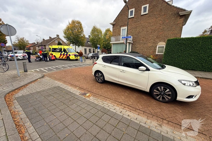 Fietser gewond na aanrijding met auto