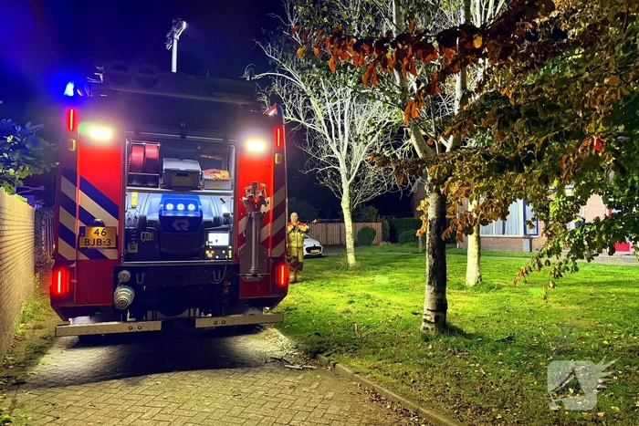Woningbrand snel afgehandeld zonder schade