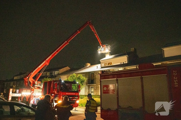 Brand bij houtkachel onder controle