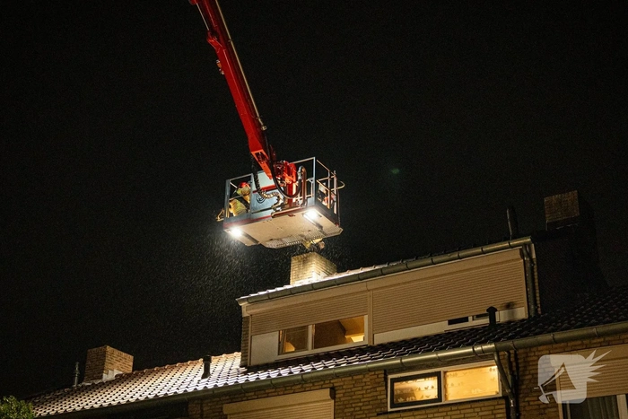 Brand bij houtkachel onder controle