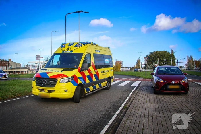 Fietser gewond bij aanrijding