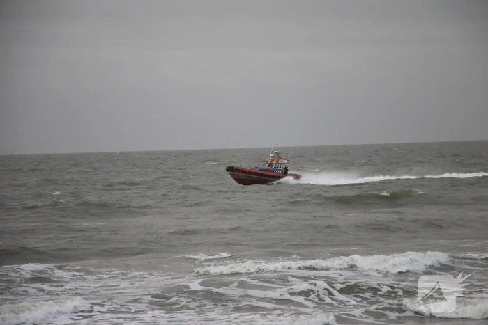 Melding van persoon in problemen op zee