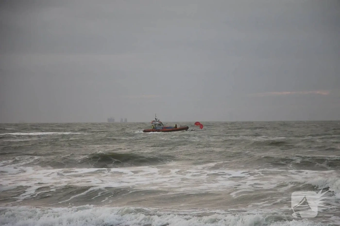 Melding van persoon in problemen op zee