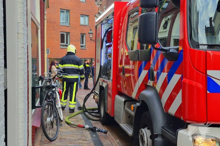 Woningbrand veroorzaakt door wasmachine